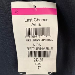 Suit jacket imported fabric